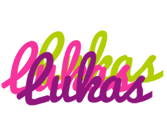 Lukas flowers logo