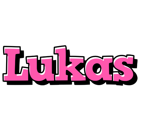 Lukas girlish logo