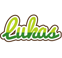 Lukas golfing logo