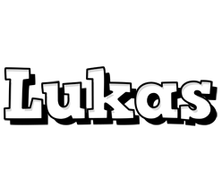 Lukas snowing logo