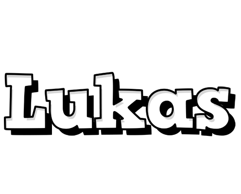 Lukas snowing logo