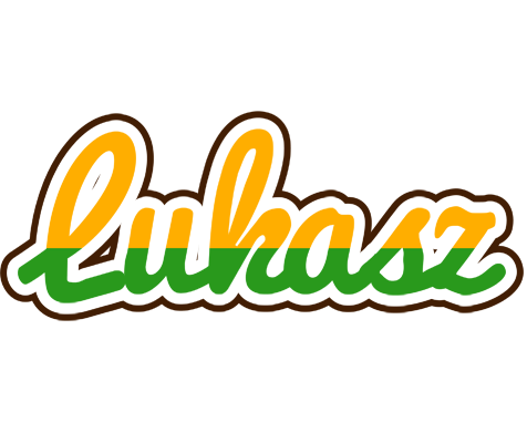 Lukasz banana logo