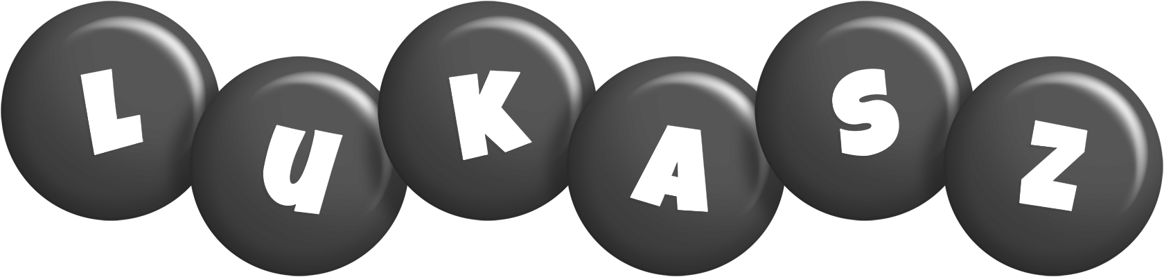Lukasz candy-black logo