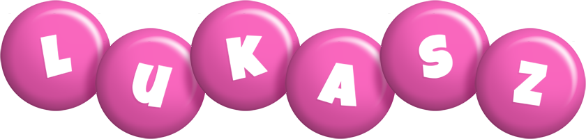 Lukasz candy-pink logo