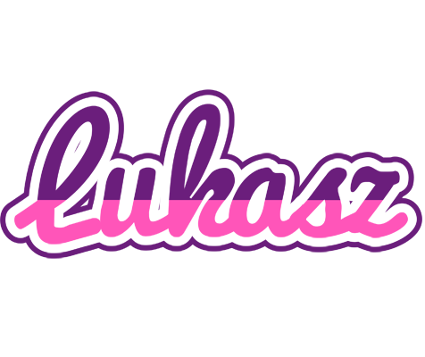 Lukasz cheerful logo