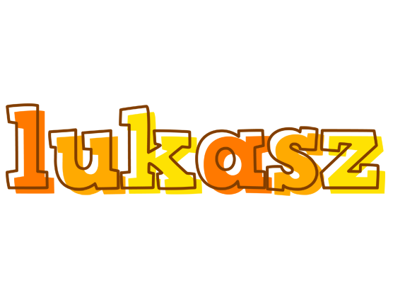Lukasz desert logo