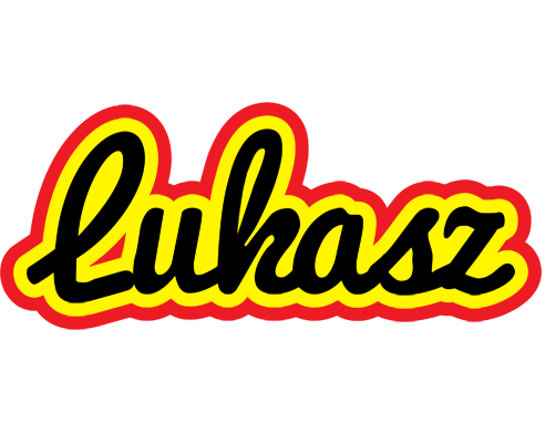 Lukasz flaming logo