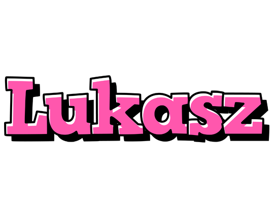 Lukasz girlish logo