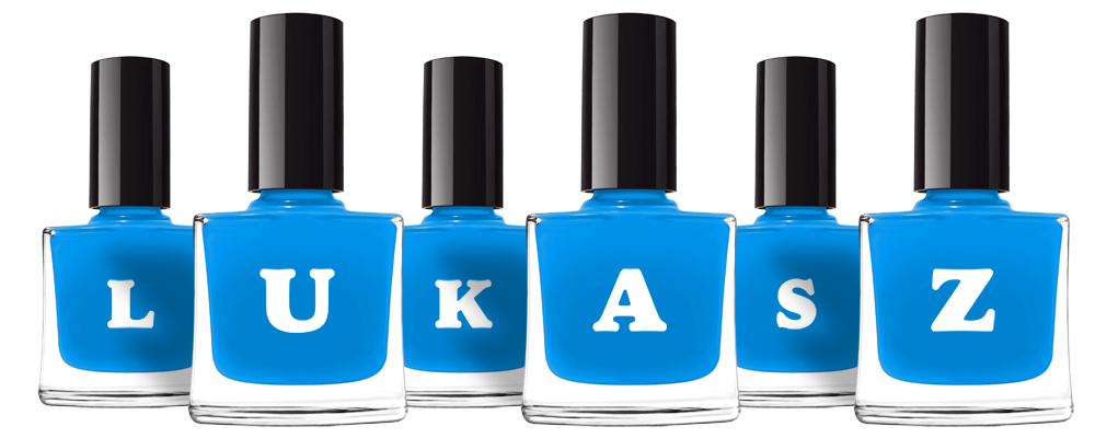 Lukasz glossy logo