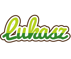 Lukasz golfing logo