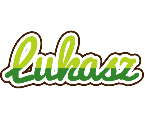 Lukasz golfing logo