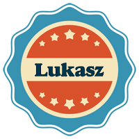 Lukasz labels logo
