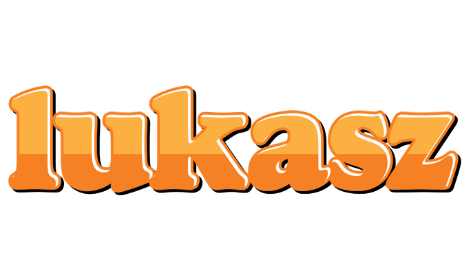 Lukasz orange logo