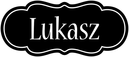 Lukasz welcome logo