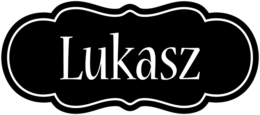 Lukasz welcome logo