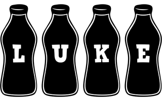 Luke bottle logo