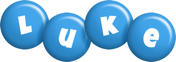 Luke candy-blue logo