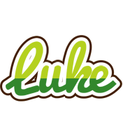 Luke golfing logo