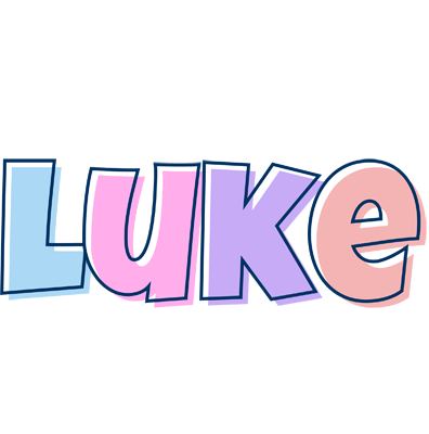 Luke pastel logo