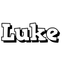 Luke snowing logo