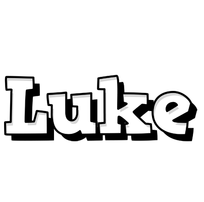Luke snowing logo