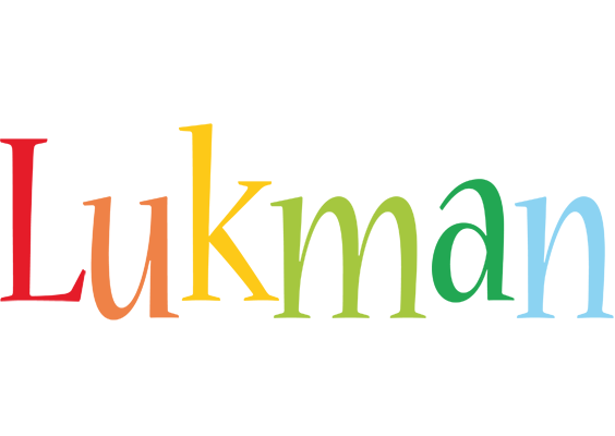 Lukman birthday logo