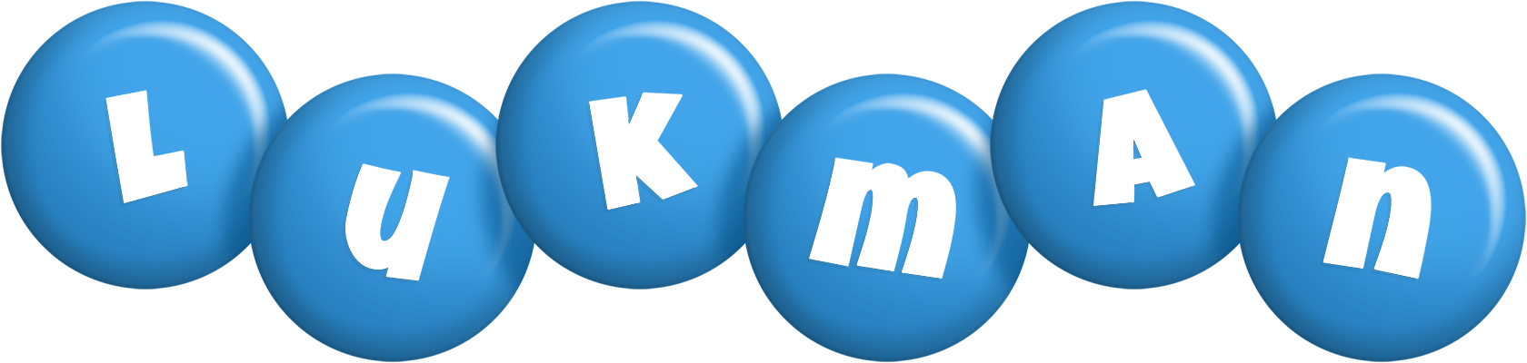 Lukman candy-blue logo