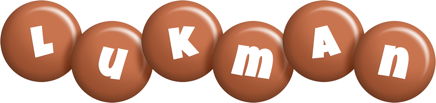 Lukman candy-brown logo