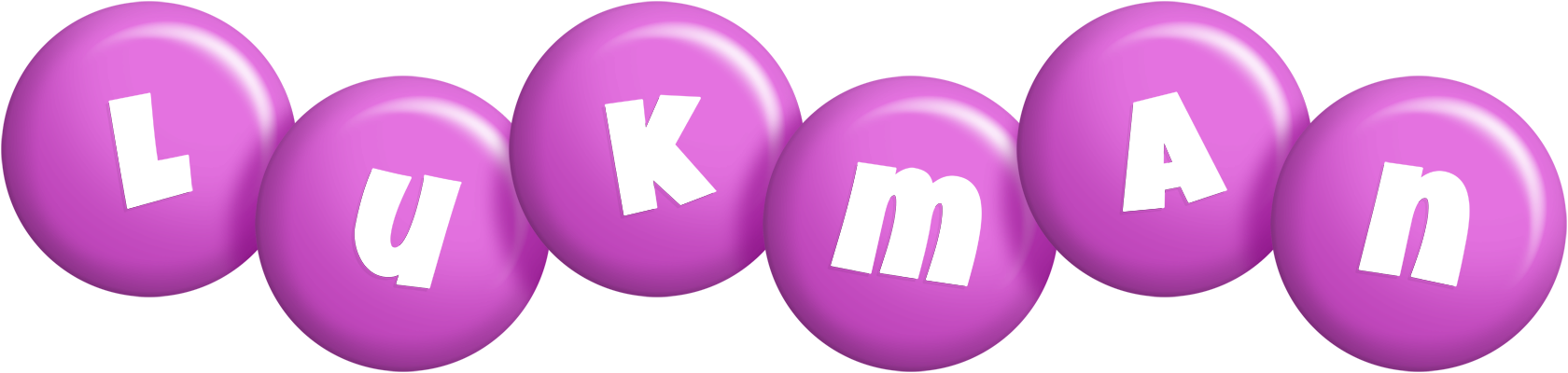 Lukman candy-purple logo