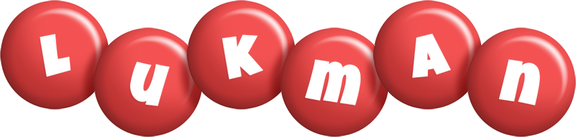 Lukman candy-red logo