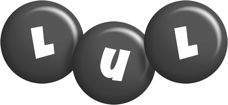 Lul candy-black logo