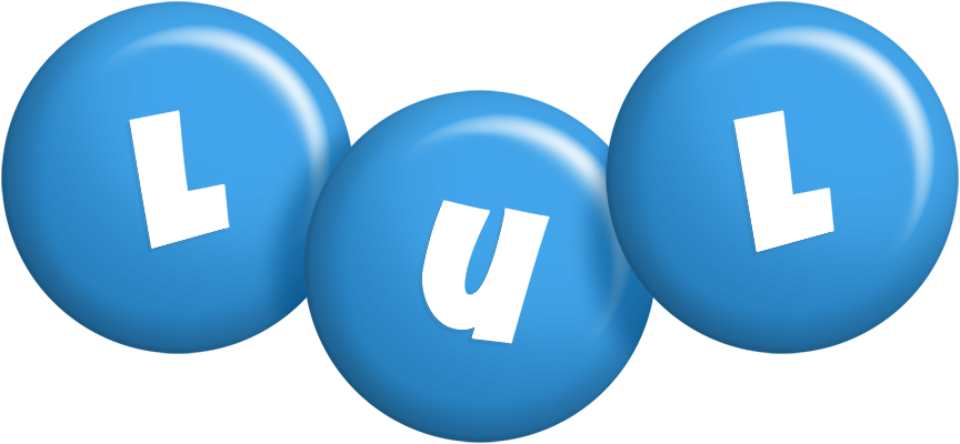 Lul candy-blue logo