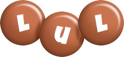 Lul candy-brown logo