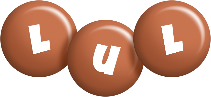 Lul candy-brown logo