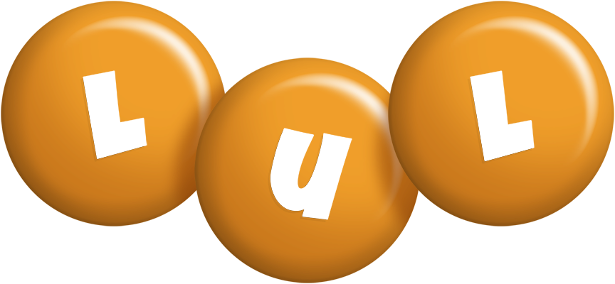 Lul candy-orange logo