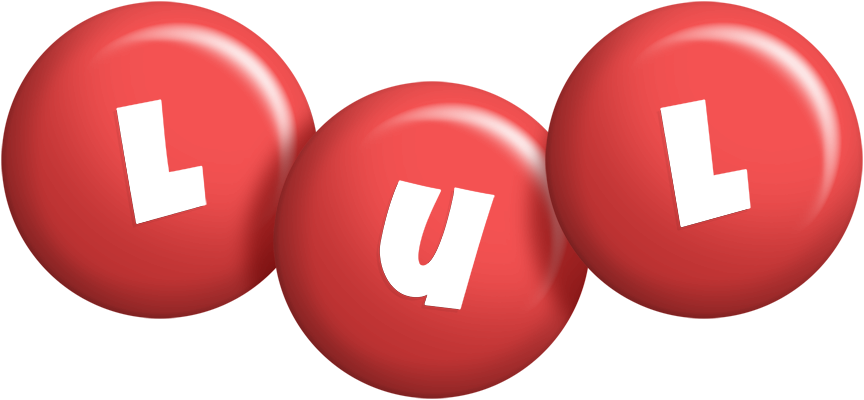 Lul candy-red logo
