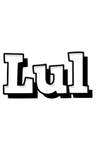 Lul snowing logo