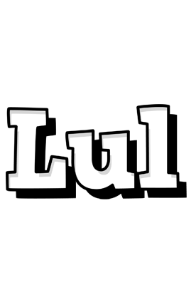 Lul snowing logo