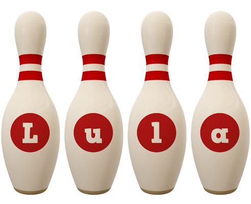 Lula bowling-pin logo