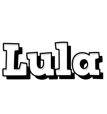 Lula snowing logo