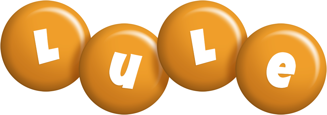 Lule candy-orange logo