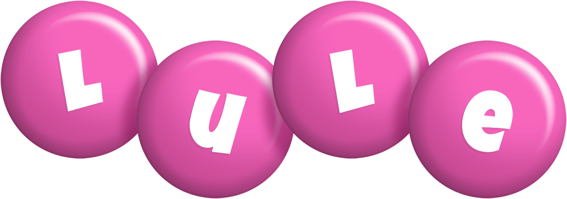 Lule candy-pink logo