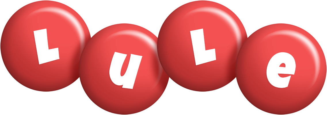 Lule candy-red logo