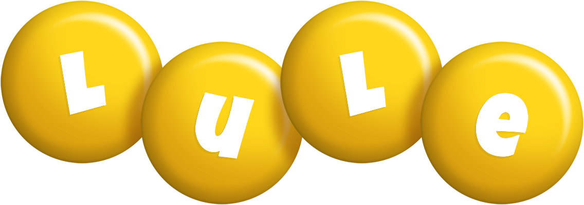 Lule candy-yellow logo