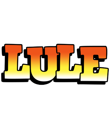 Lule sunset logo