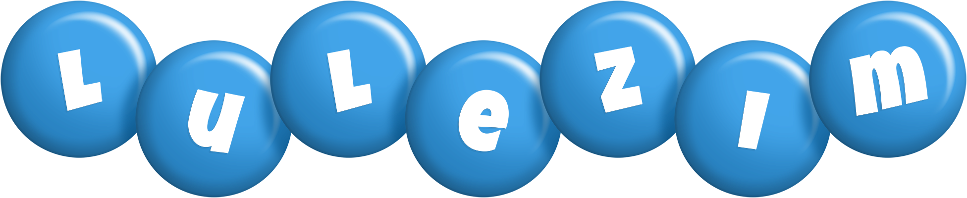 Lulezim candy-blue logo
