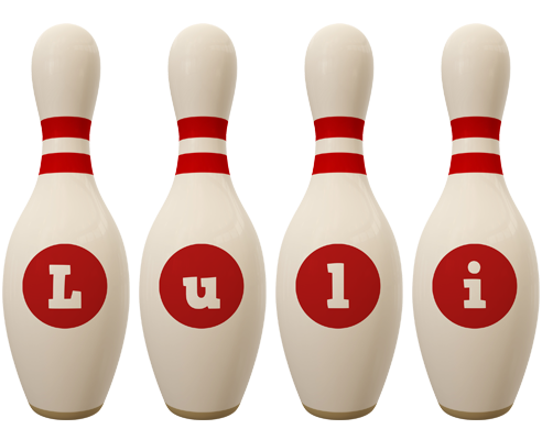 Luli bowling-pin logo