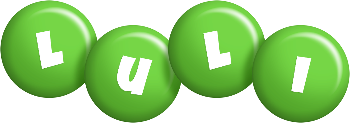 Luli candy-green logo