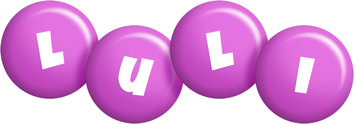 Luli candy-purple logo