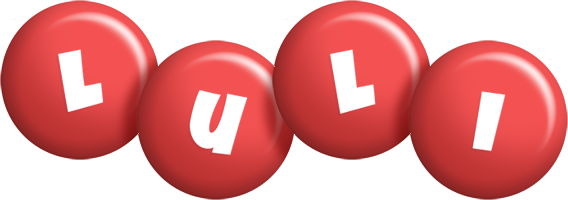 Luli candy-red logo